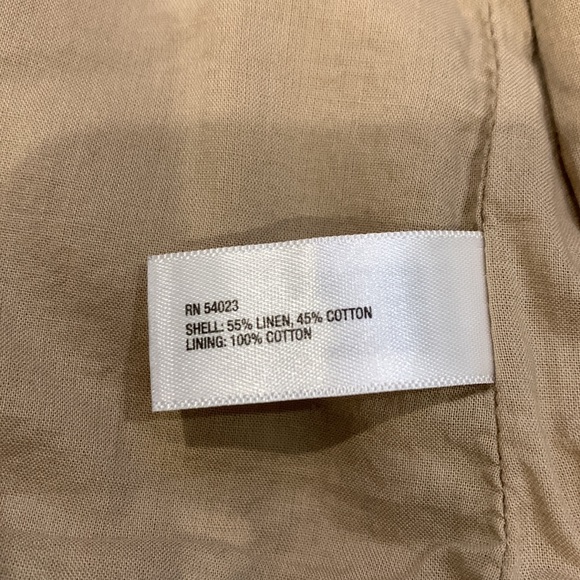 Baby Gap Beige Striped Blazer with Two Front Pockets and Button Closures 12-18M - Picture 7 of 7